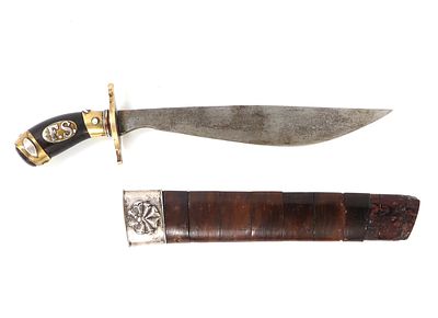 19th-20th C. Philippines Visayan Left Handed Tenegre Dagger. 19th. - 20th. century Visayan or 