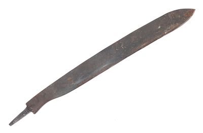 Philippine Islands Single Edged Blade. Filipino single edged blade from the Philippine Islanes. 