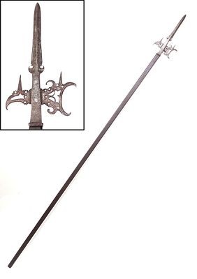 RARE American Naval Polearm, 1526-1865. Very rare and scarce American Naval halberd polearm 