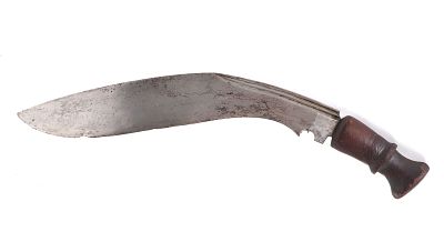 Military Kukri Dagger or Knife. Indian or Nepalese military kukri dagger or knife, pre-WWII 