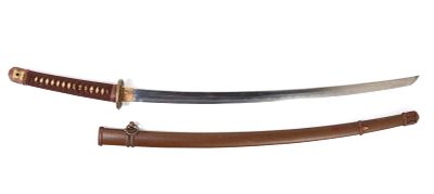 Japanese WWII Imperial Army Officer Sword, Signed. Japanese WWII period Imperial Army officers 