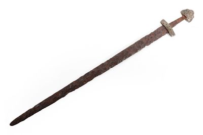 Petersen Viking Sword Type T, 9th - 11th C. Northern Europe, Viking Age, 9th to 11th century. 