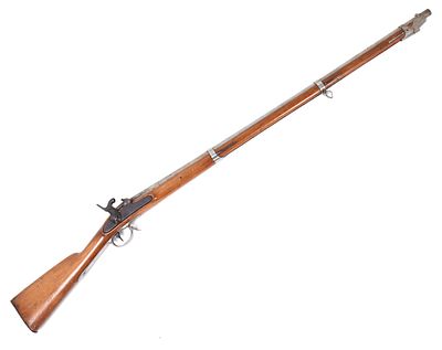U.S. Model Springfield 1842 Percussion Rifle. US model 1842 percussion musket rifle with lock 
