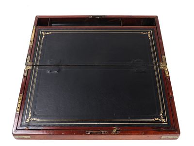 Folding Sloped Desk, 19th C. Fine example of a Folding Sloped Desk, originating from the 19th 