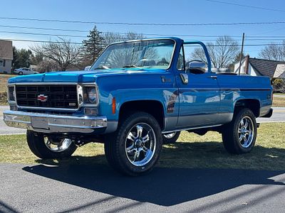 1975 Chevrolet K5 Blazer Cheyenne ONLY 1007 Miles. Vin: CKM185F175649 GENERAL MOTORS MILEAGE: 