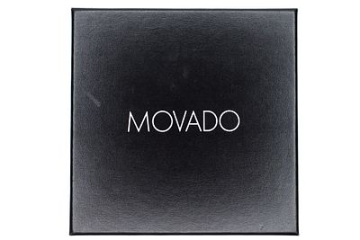Movado Musem Mens Classic watch. Swiss made black dial Jubilee style bracelet. 40mm