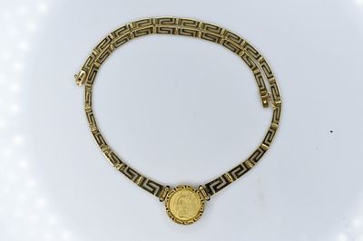 Ladies Alexander 18K Necklace 34.78g. This ladies Alexander 18k gold necklace measures 