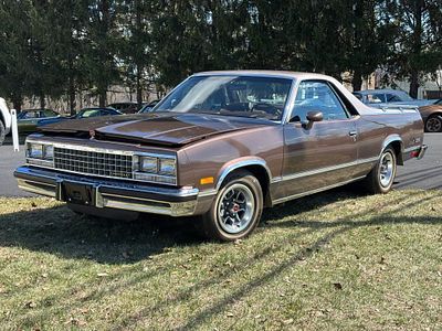 1983 Chevy El Camino 87,636 miles. This 1983 Chevrolet El Camino is a classic American coupe 