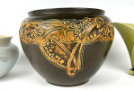(3) Pottery Planters / Vase Rookwood Weller. Light Green Rookwood vase in good condition with no Image - 3