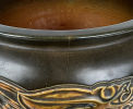 (3) Pottery Planters / Vase Rookwood Weller. Light Green Rookwood vase in good condition with no Image - 9