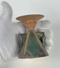 Roseville Aztec Lady Candle Holder. Marked 4"T x 3.35" W Good condition no chips or cracks seen.Image - 4
