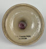 Fulper Candle Holder Benj. Franklin Hotel. Stamped "Benj. Franklin Hotel, Philadelphia" at Image - 1