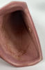 Rookwood Pottery Pink Wall Pocket #2957. Dated 1926 
6.5" Long Note: Note: hairline crack Image - 5