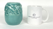 Rookwood Pottery Vase #2174 Dated 1915. Good condition no chips or cracks seen. No crazing Image - 1