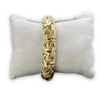 Byzantine 14K Gold Necklace 18" & 14K Bracelet. Necklace Weight: 73.28g Bracelet Weight: 32.65g Image - 2