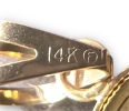 1990 Singapore1/20oz Coin In 14k Gold Bezel. Weight: 2.53g Diameter: 19.3mmImage - 2