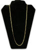 14K Gold Figaro Necklace 24 1/2". Weight: 14.9gImage - 1