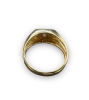 Men's 10K Gold & Diamond Ring. Diamond Diameter: 3.7mm. Weight: 4.31g 
Ring Size: 10Image - 3