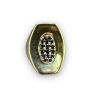 Modernist 14K Gold Ring W/ Sapphire. Ring Size: 6 3/4 Weight: 9.7Image - 1