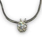 1 Carat Diamond Pendant W/ 14K Necklace 18". Per the appraisal: 
One 14kt white gold and diamond Image - 1