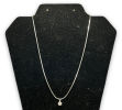 1 Carat Diamond Pendant W/ 14K Necklace 18". Per the appraisal: 
One 14kt white gold and diamond Image - 2