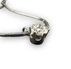 1 Carat Diamond Pendant W/ 14K Necklace 18". Per the appraisal: 
One 14kt white gold and diamond Image - 3