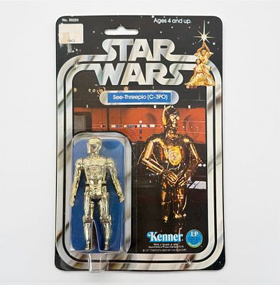 Kenner 1977 Star Wars C-3PO Action Figure “First 12?? No. 38220. See-Threepoo, part of the 