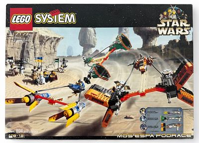 LEGO Star Wars Mos Espa Podrace Set 7171. This classic set, released in 1999, recreates the 