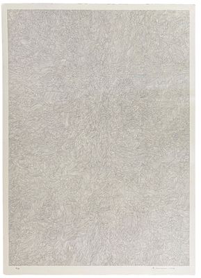 George Morrison Lithograph 1977. Unframed. 
Image: 30" x 42" 
Condition: Image is in very good 