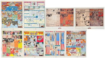 Group of Limited Edition "Little Nemo in Slumberland" Comic Posters. Signed and numbered 