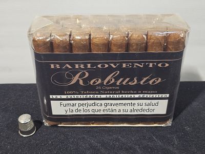 25 charutos corona barlovento