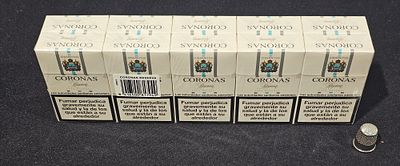 10 caixas de cigarrilhas coronas reserva 200 cigarritos