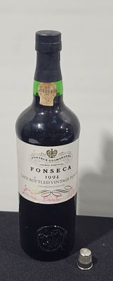 Garrafa vinho do porto fonseca 1997