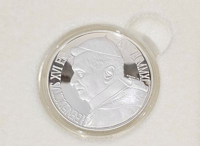 5 euros da 44 jornada mundial da paz 2011, em prata 925 proof