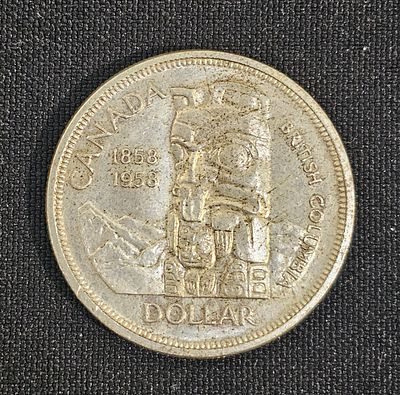Moeda dollar canada 1858-1958