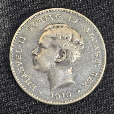 Moeda de 1000 reis em prata de 1910