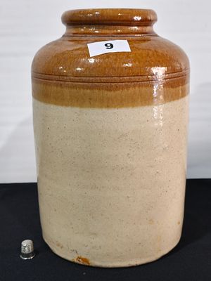 Bilha antiga em gr&eacute;s com 32cm