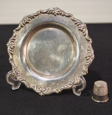 Aneleira em prata &aacute;guia com 32 gramas e 11cm