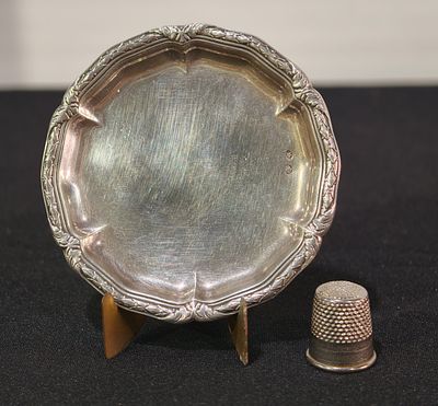 Aneleira em prata espanhola com 34 gramas 91,5% com 9cm