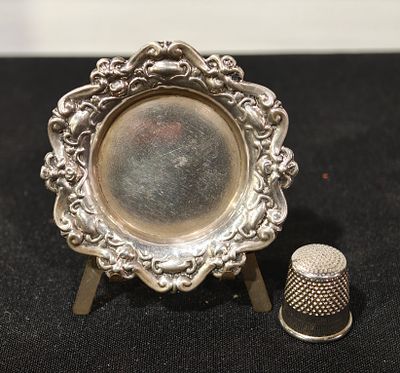 Aneleira em Prata &aacute;guia com 10 gramas e 7 cm