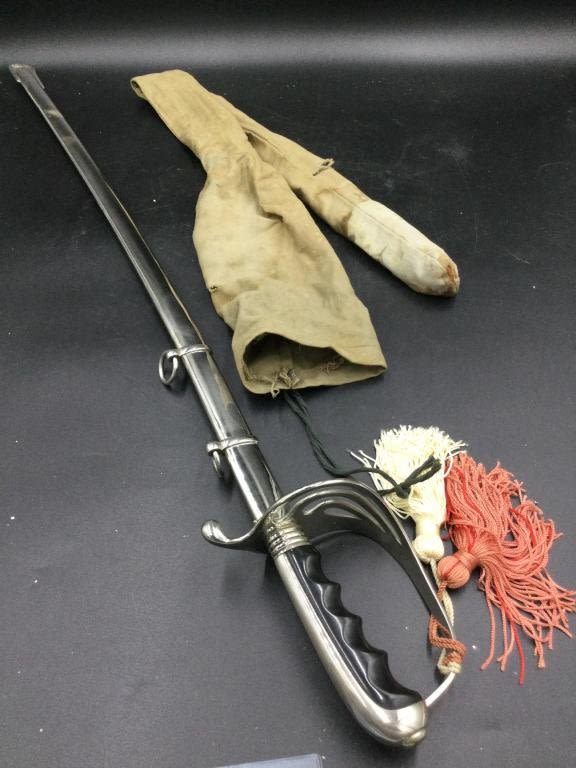 Lot 14: Vintage US Military Dress Sword