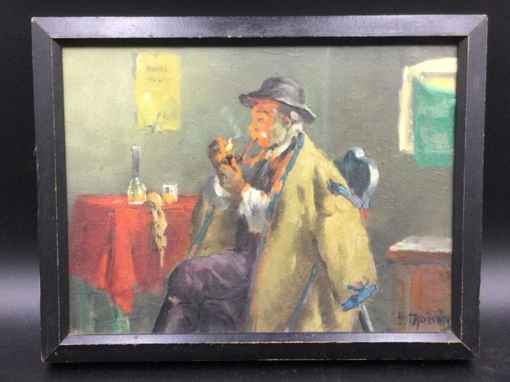Lot 23: Vintage Oil Painting "Horvath"