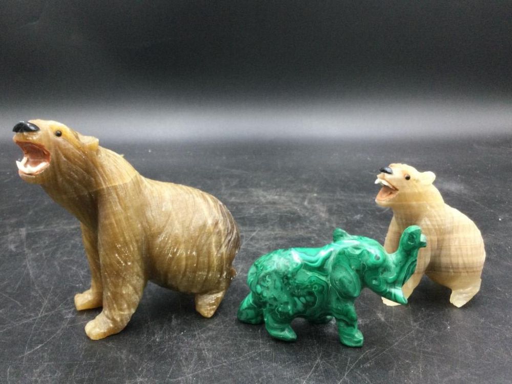 Lot 45: Carved Animal Figures