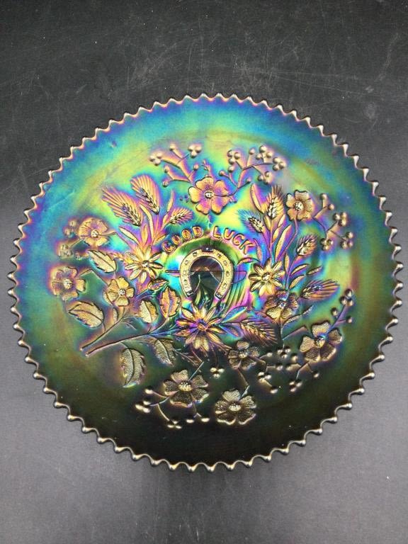 Lot 65: Carnival "Good Luck Plate" Northwood