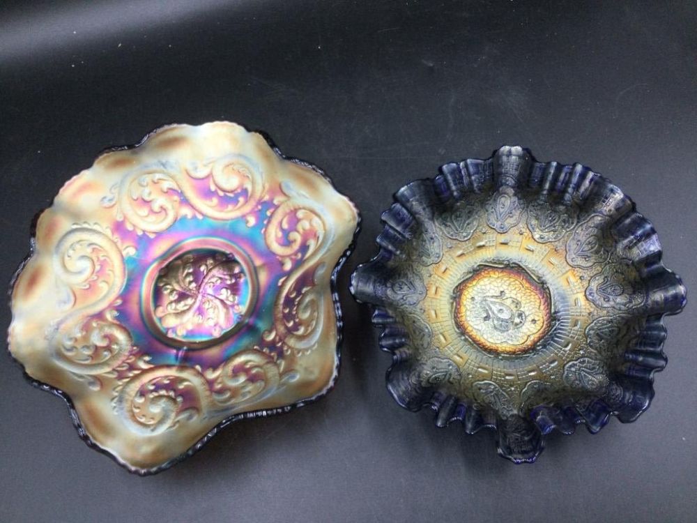Lot 90: Fenton Northwood Carnival Glass