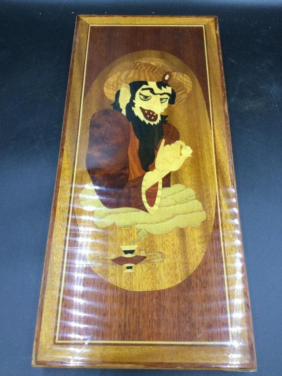Lot 145: Inlay Backgammon Set