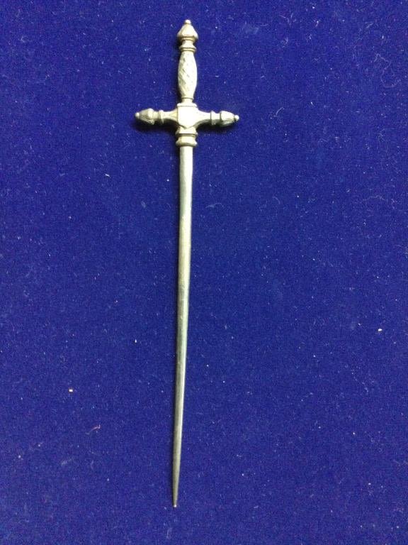 Lot 150: Antique Silver Sword "Christofle"
