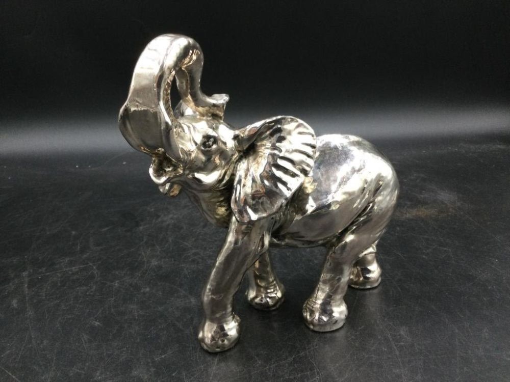 Lot 156: Silver Elephant