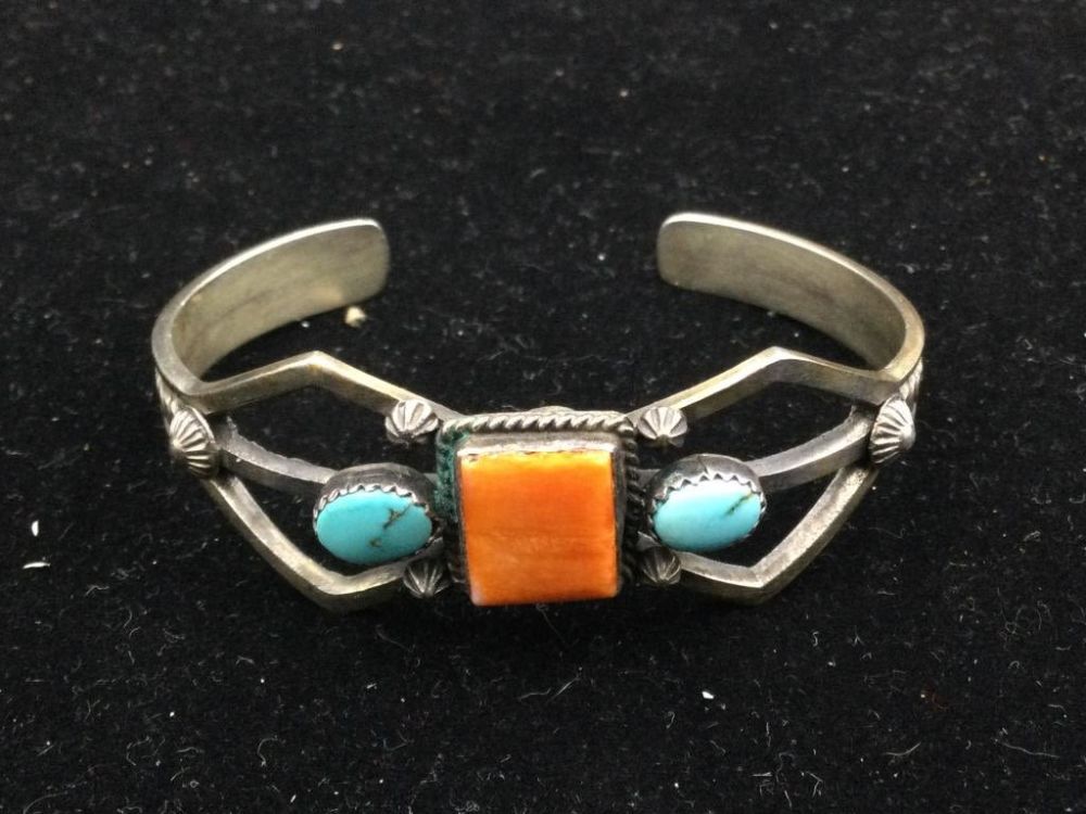 Lot 172: Native American Cuff Bracelet