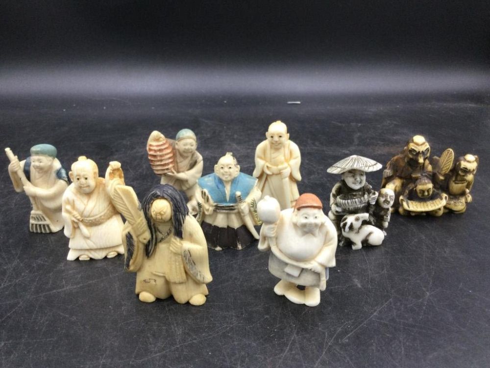 Lot 183: Carved Netsukes
